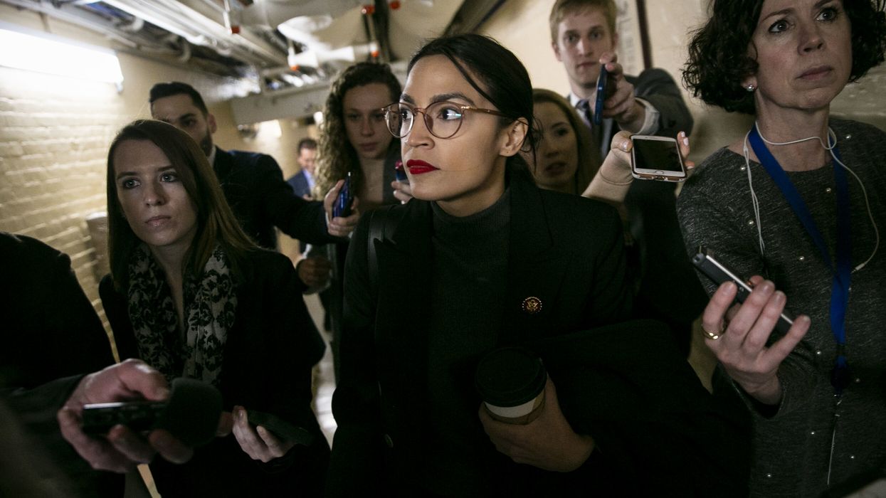 AOC has a warning for Pres. Trump after he mocked her and the Green New Deal