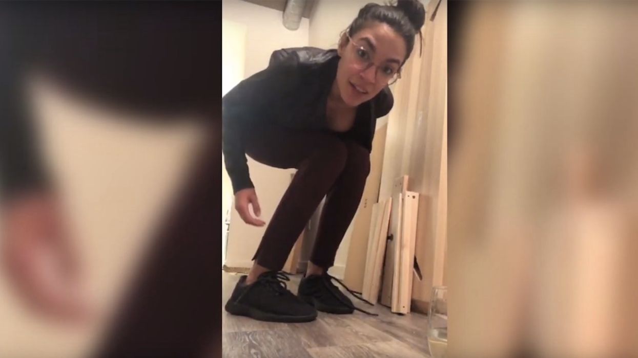 AOC sips wine in DC apartment and blasts critics: 'Guess what? I'm 29! ... I have plenty of time to learn!'