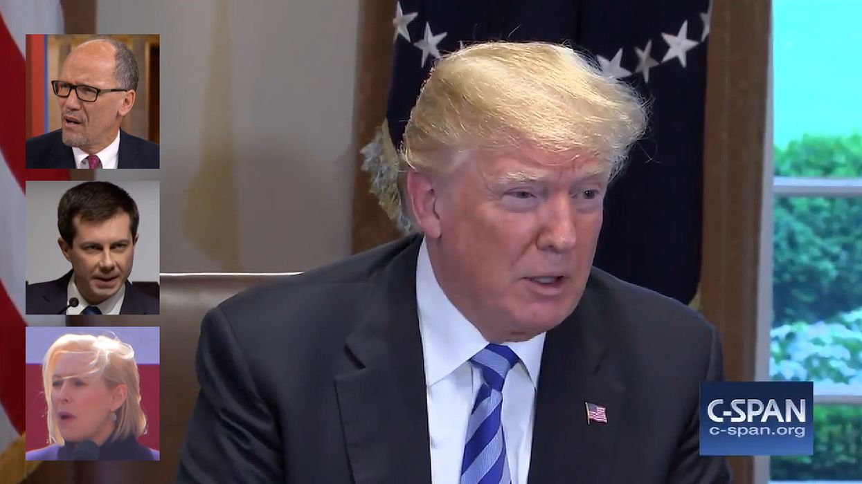 Democrats and Media go ballistic spreading false claim about Trump calling immigrants 'animals'