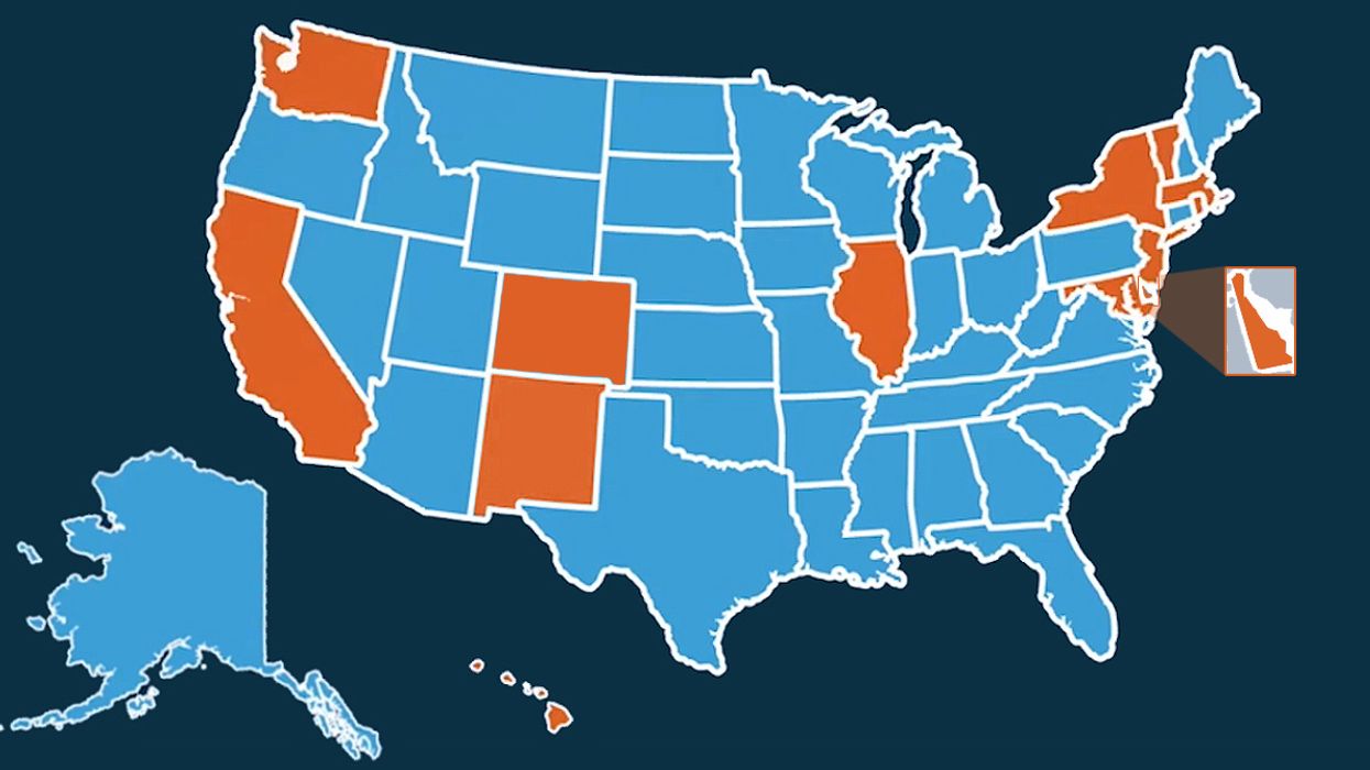 New Mexico Democrat Gov signs national popular vote bill