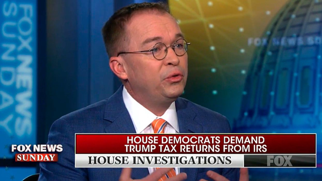 Mick Mulvaney vows Democrats will 'never' see Trump's tax returns