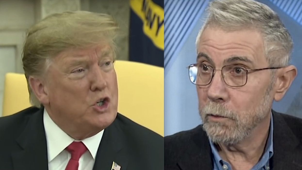 Far-left pundit Paul Krugman: 'Deranged and irrational' President Trump 'is trying to kill you'
