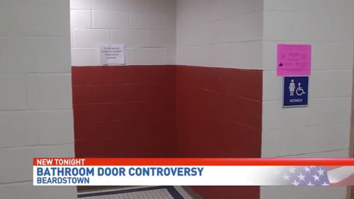 School district removes bathroom stall doors citing safety concerns amid threats — but some girls aren't having it