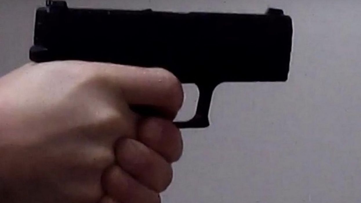 Resident finds burglary suspect in apartment. Burglary suspect learns the hard way you never know who's armed with a gun.