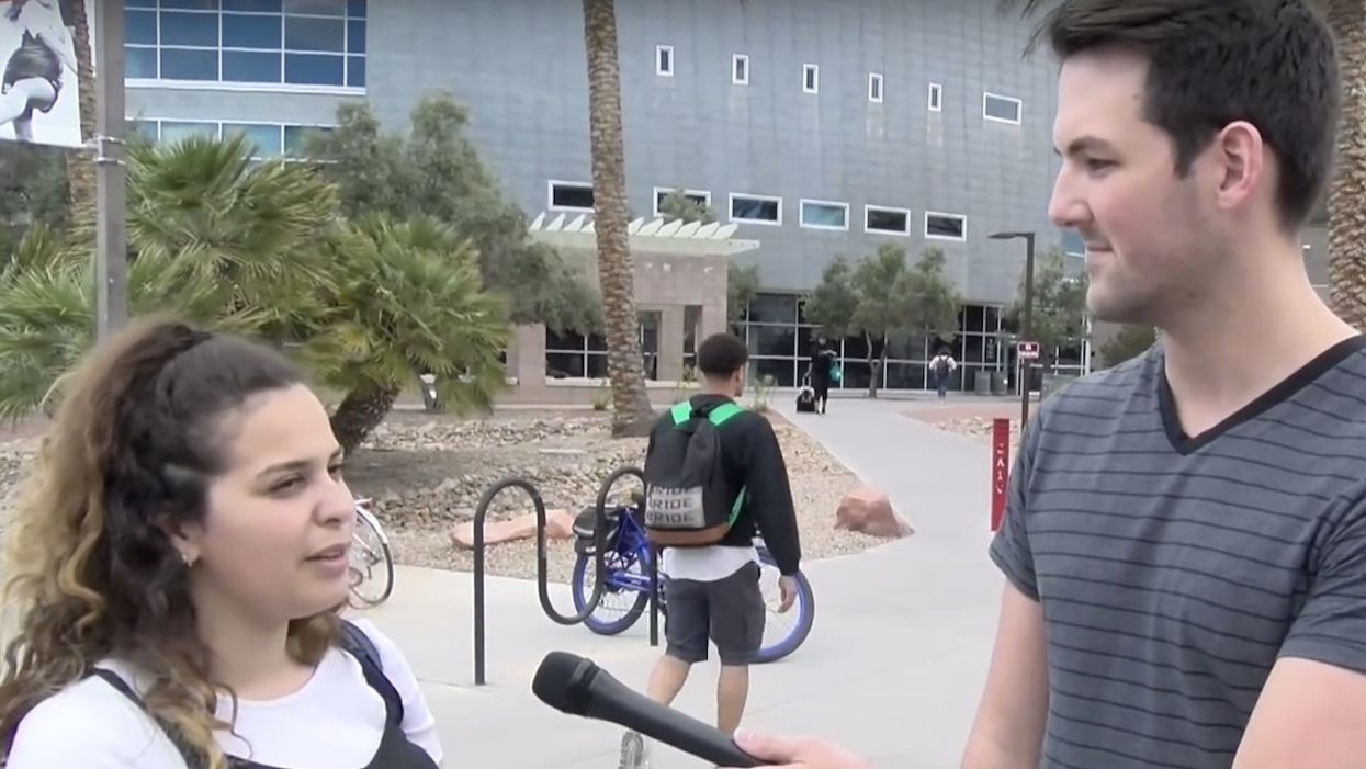 College students are told 18 states offer in-state tuition to illegal immigrants. Check out how they react.
