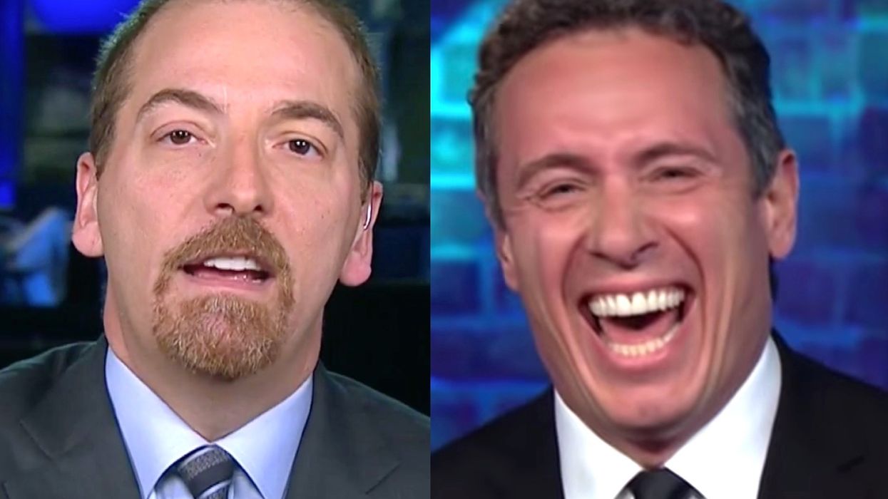 NBC's Chuck Todd fires back at CNN's Chris Cuomo after he mocks him