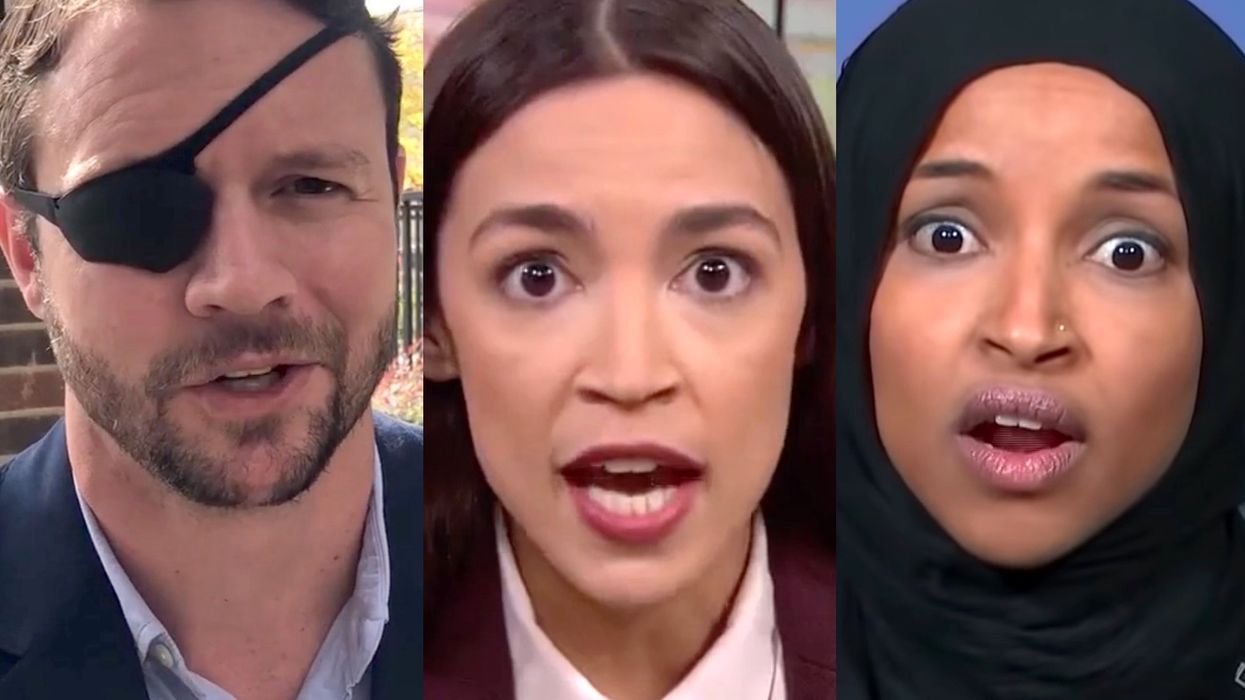 Dan Crenshaw responds politely but forcefully to spiteful accusations from AOC and Ilhan Omar