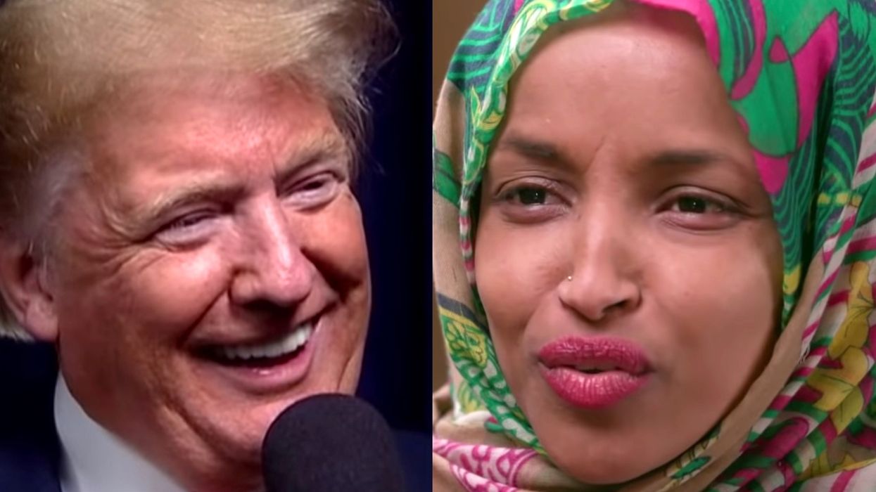 Liberals melt down over this tweet from President Trump slamming Ilhan Omar's 9/11 comments