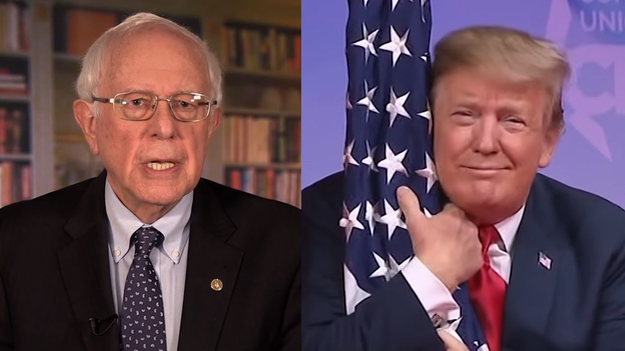 Trump beats Bernie Sanders in latest 2020 poll