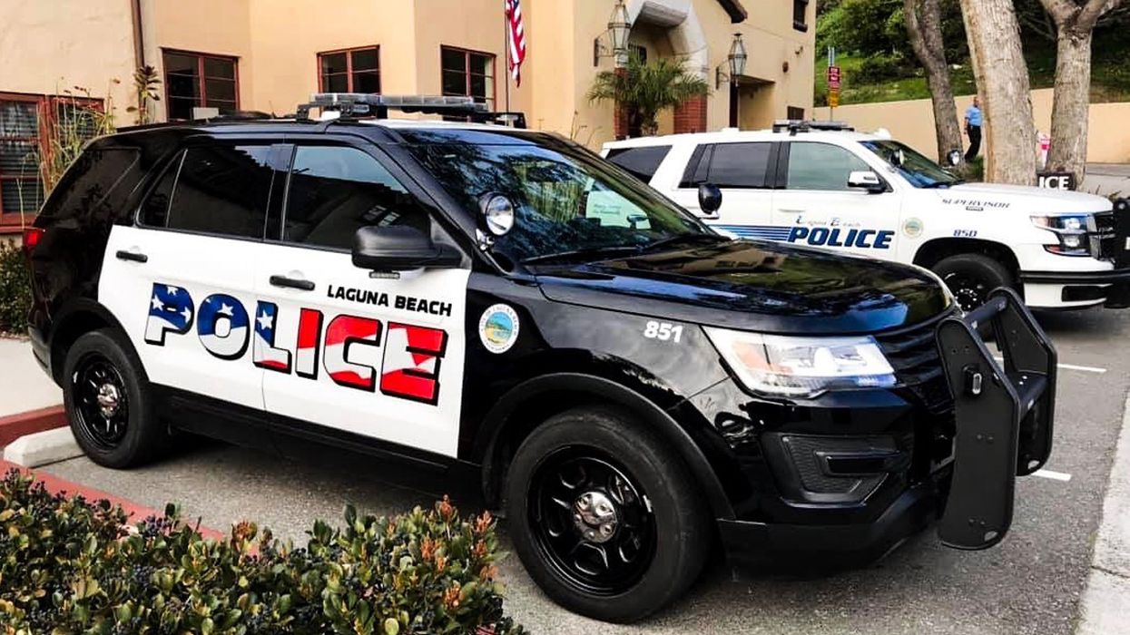 California Police Department put American flag on their cars, and triggered a 'backlash'