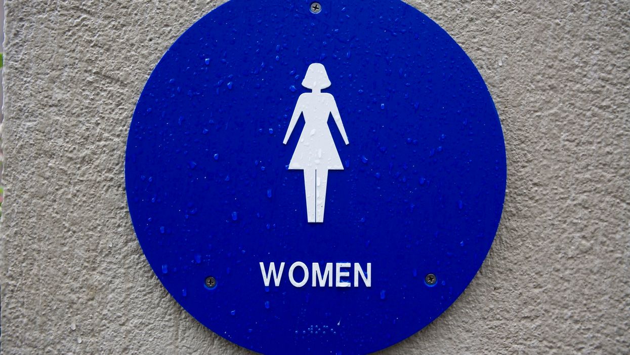 High school boys raid ladies' bathroom during protest of transgender's use of men's room. Girl gets expelled for fighting back.