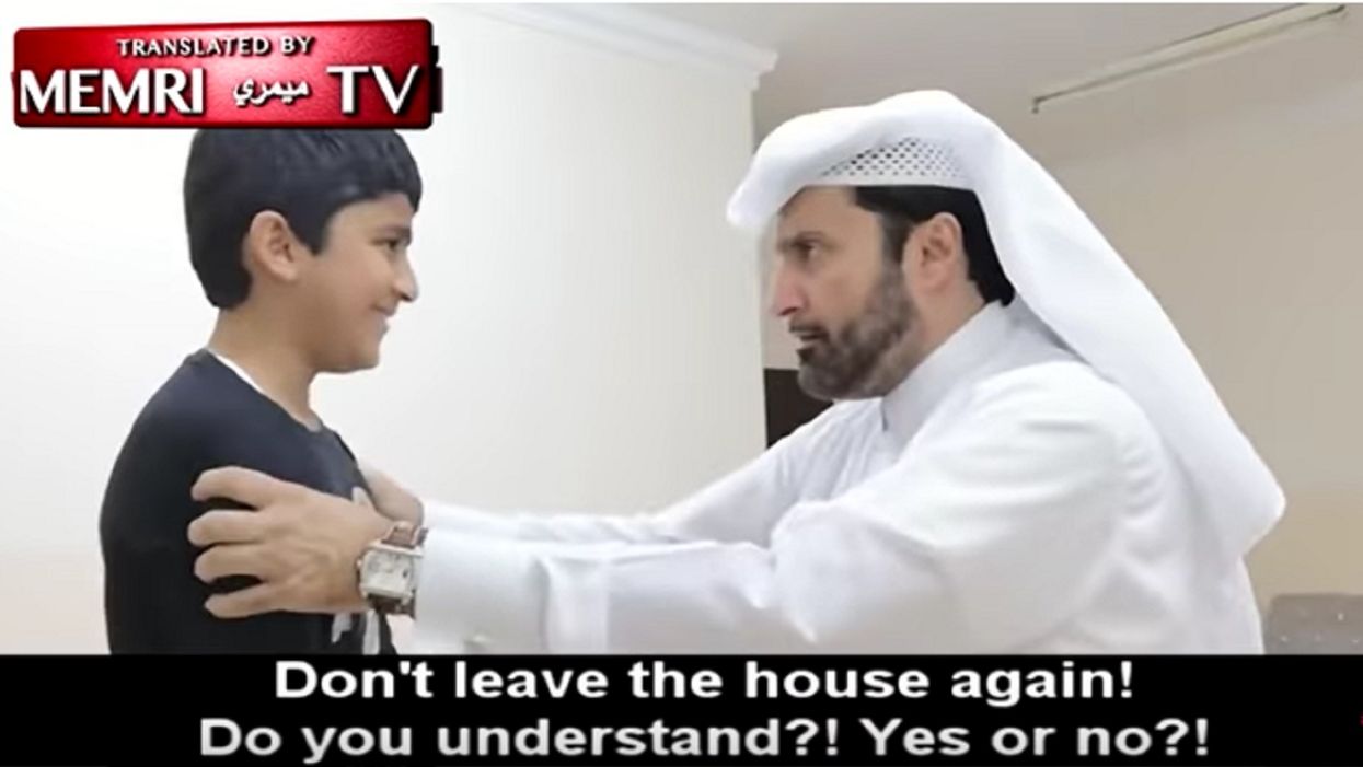 Watch: Qatari sociologist films tutorial demonstrating 'how Islam teaches how to beat your wife'