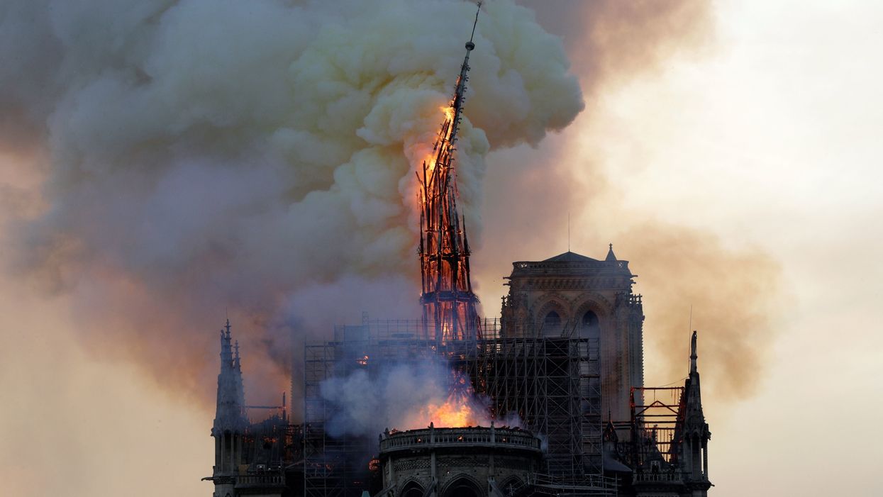 France to launch contest to determine design of new spire for damaged Notre Dame Cathedral