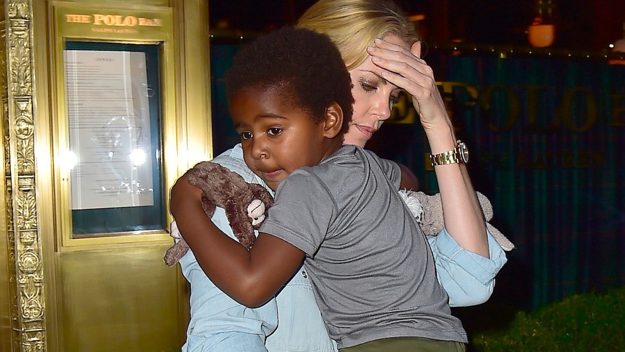 Actress Charlize Theron says the 7-year-old male child she adopted is actually a girl: ‘I thought she was a boy, too’