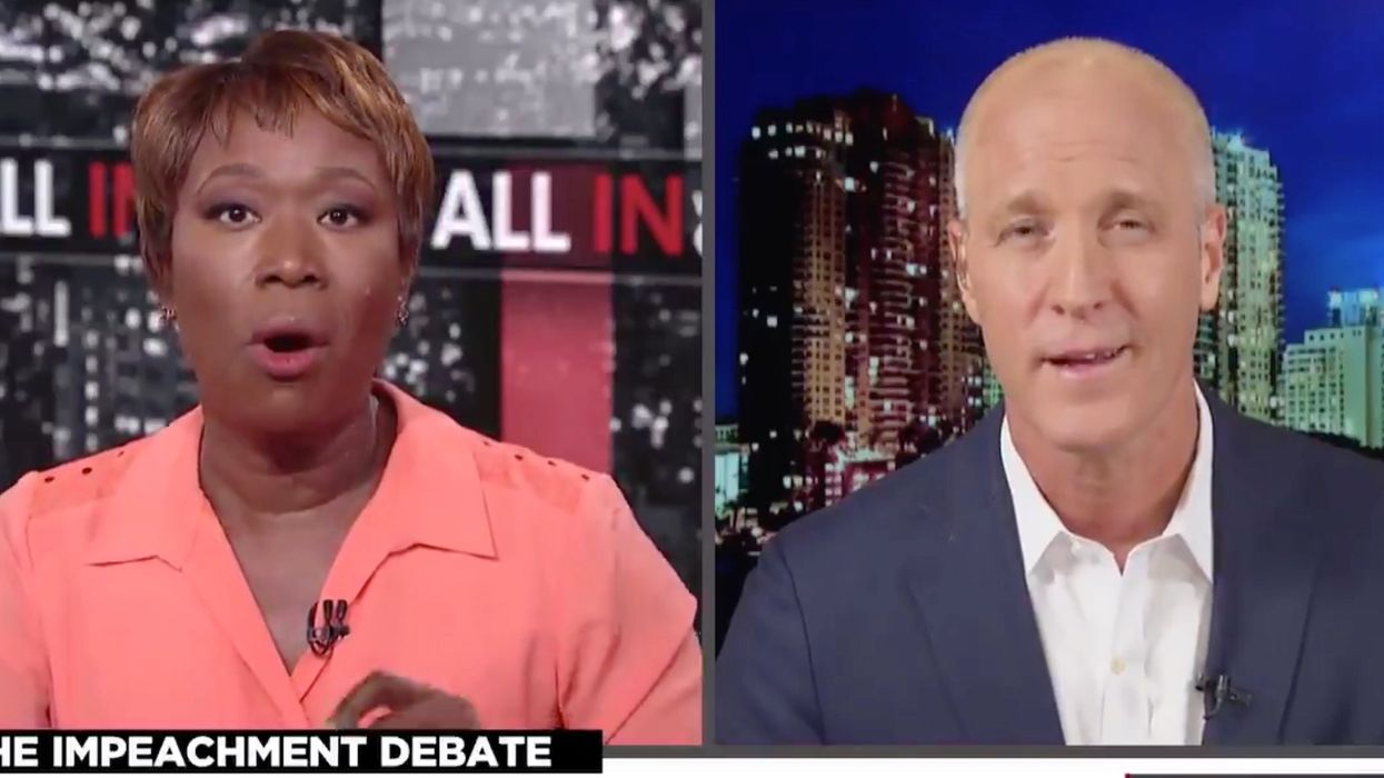 MSNBC's Joy Reid badgers Democratic Rep for not wanting to impeach Donald Trump