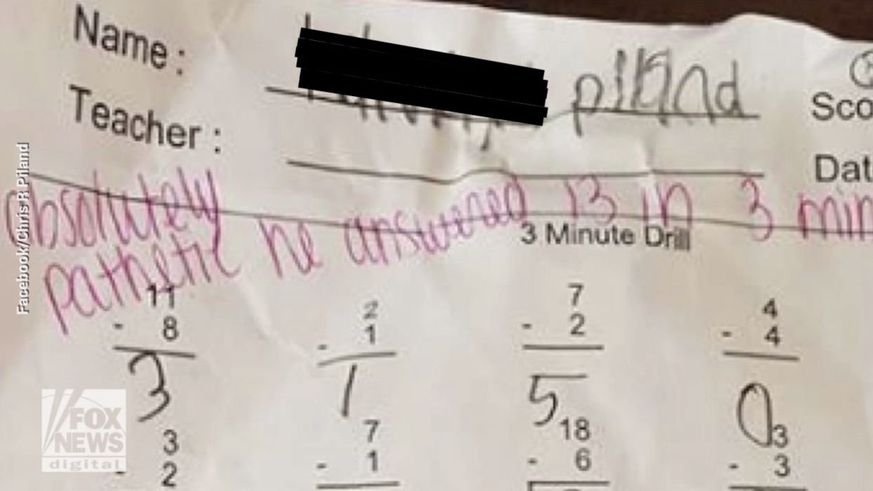 'Absolutely pathetic': Teacher allegedly blasts second-grader's 'sad' math drill — and a petition is calling for her firing