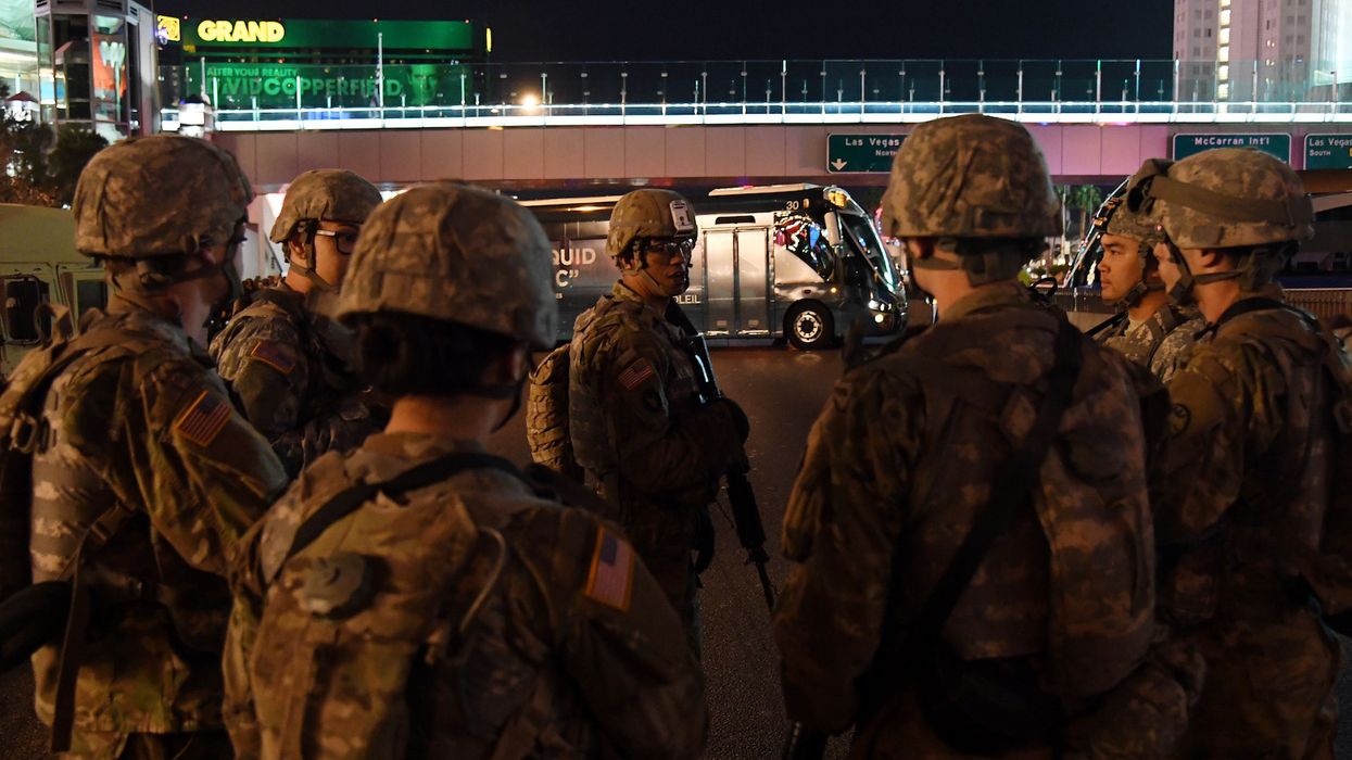 Several states' National Guards are openly defying Pres. Trump's ban on transgender troops