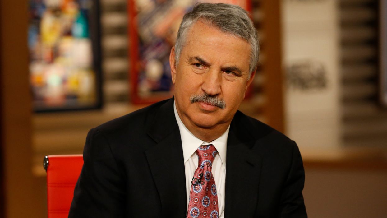 The latest supporter of building a 'high wall' on the border is liberal NY Times columnist Tom Friedman