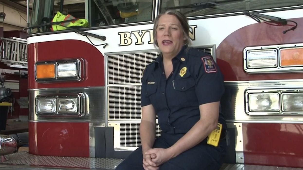 Fire chief in small Georgia community — uncomfortable as a man — began 'medically transitioning' three years ago