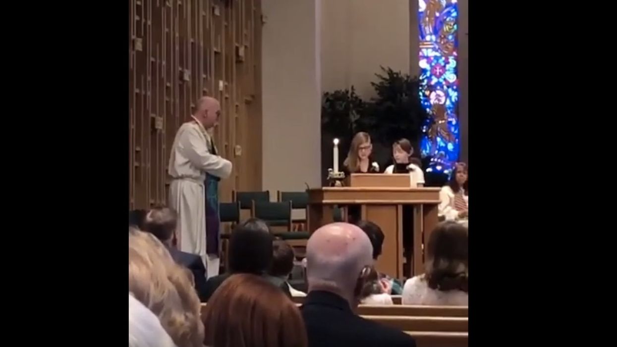 Teens stage protest, refuse to join United Methodist Church over its 'immoral' stance toward LGBTQ members