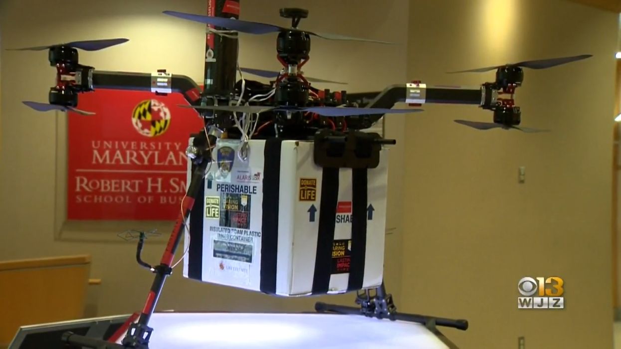 University successfully transports donor kidney by drone