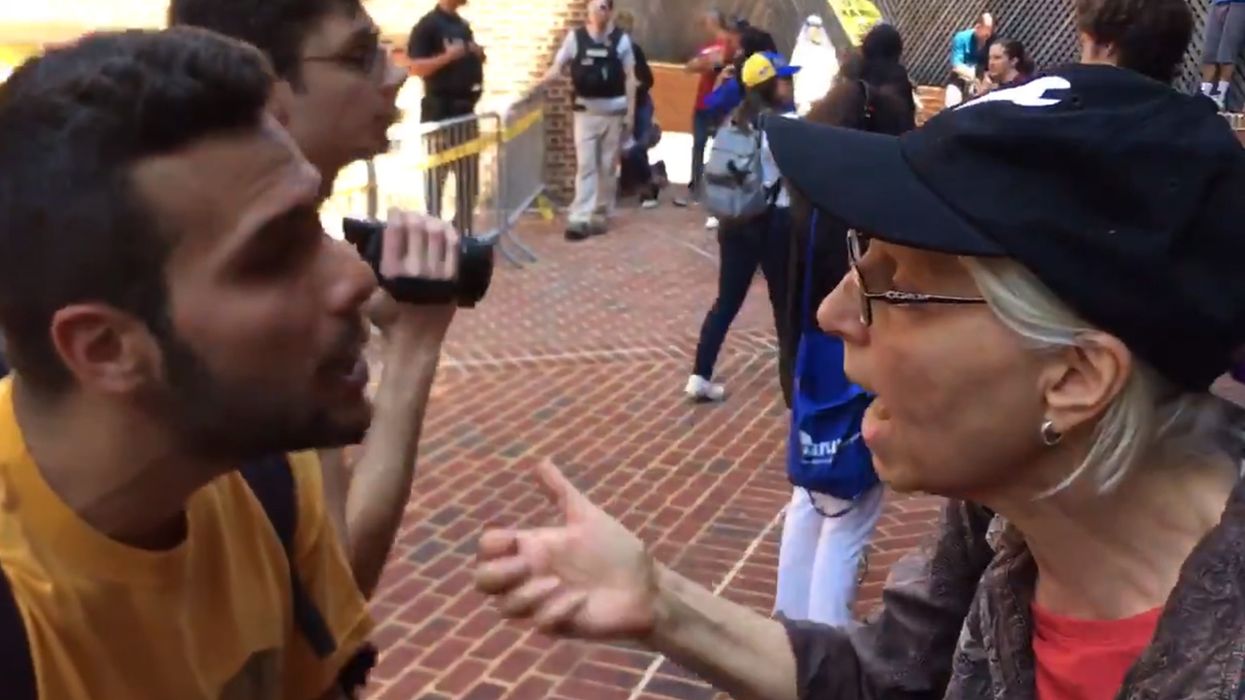 Watch: American liberals occupy Venezuelan embassy, scream at anti-Maduro Venezuelans