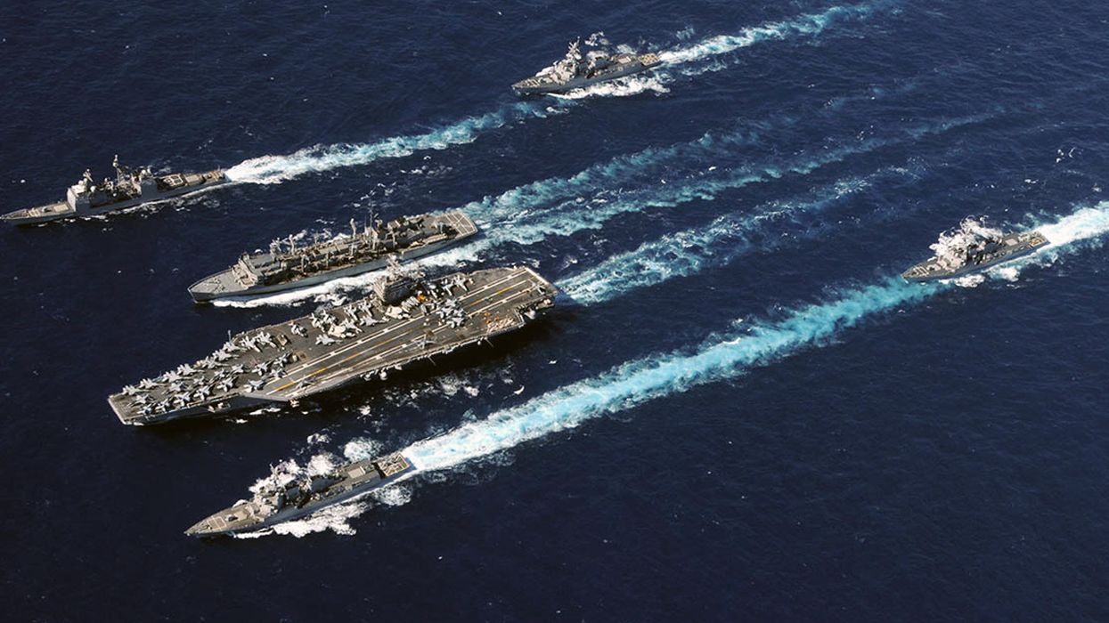 U.S. deploys carrier strike group and bomber task force to send 'unmistakable message' to Iran