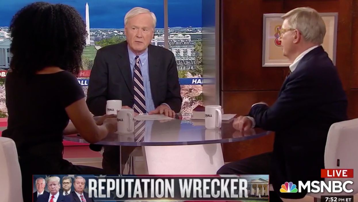 Black guest fires back at MSNBC’s Chris Matthews after he asks if campaign job was akin to slavery