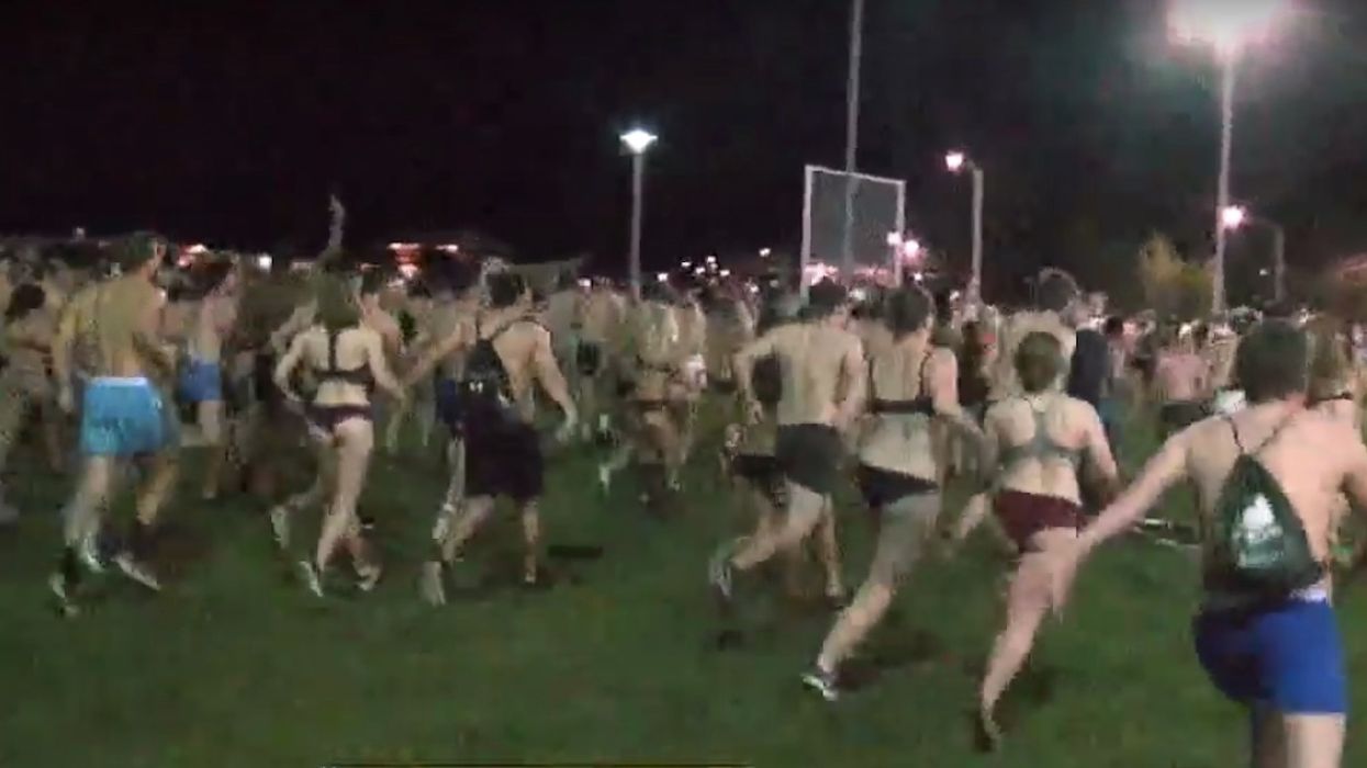 'Undie Run' features Colorado State students stripped to their skivvies before finals — and allegations of sexual assault
