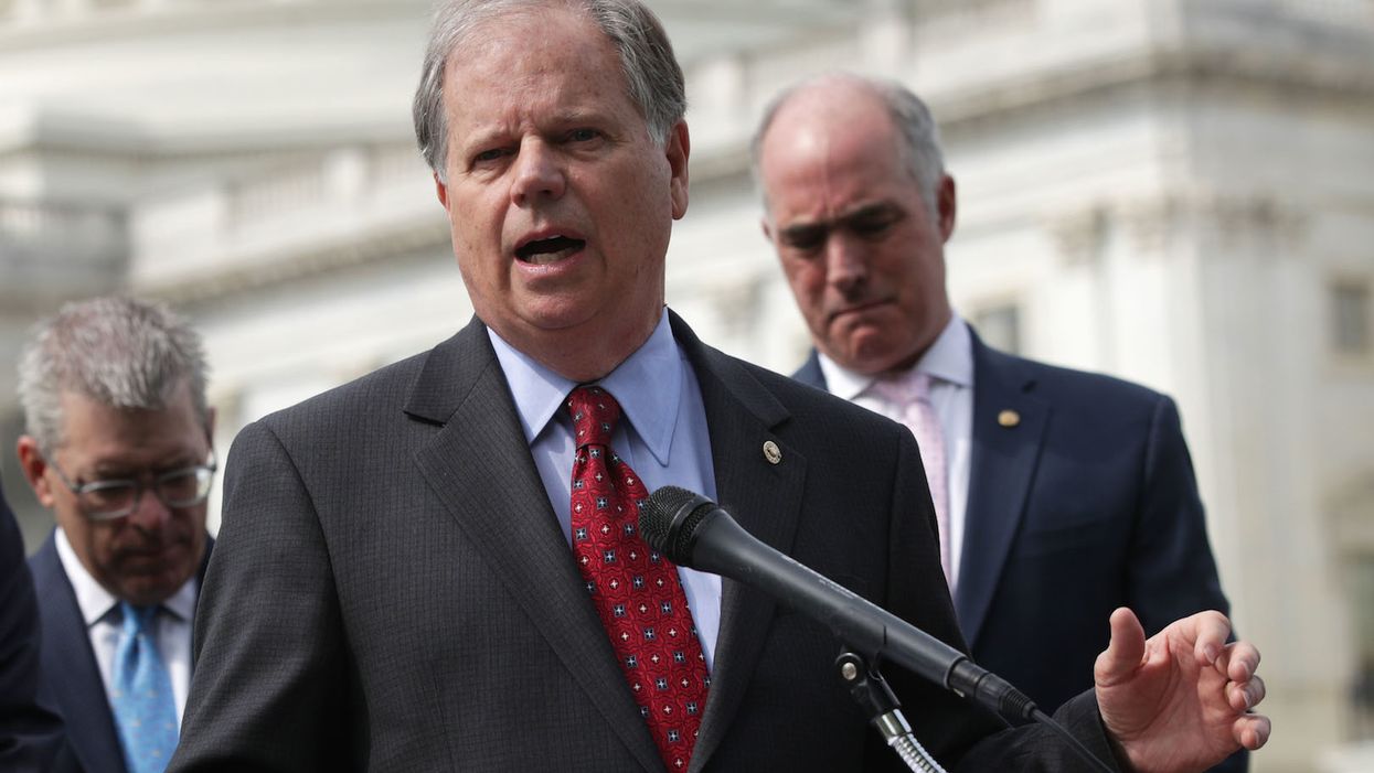 Sen. Doug Jones agreed with 'kill them now or kill them later' abortion comments on a call, state Rep. Rogers says
