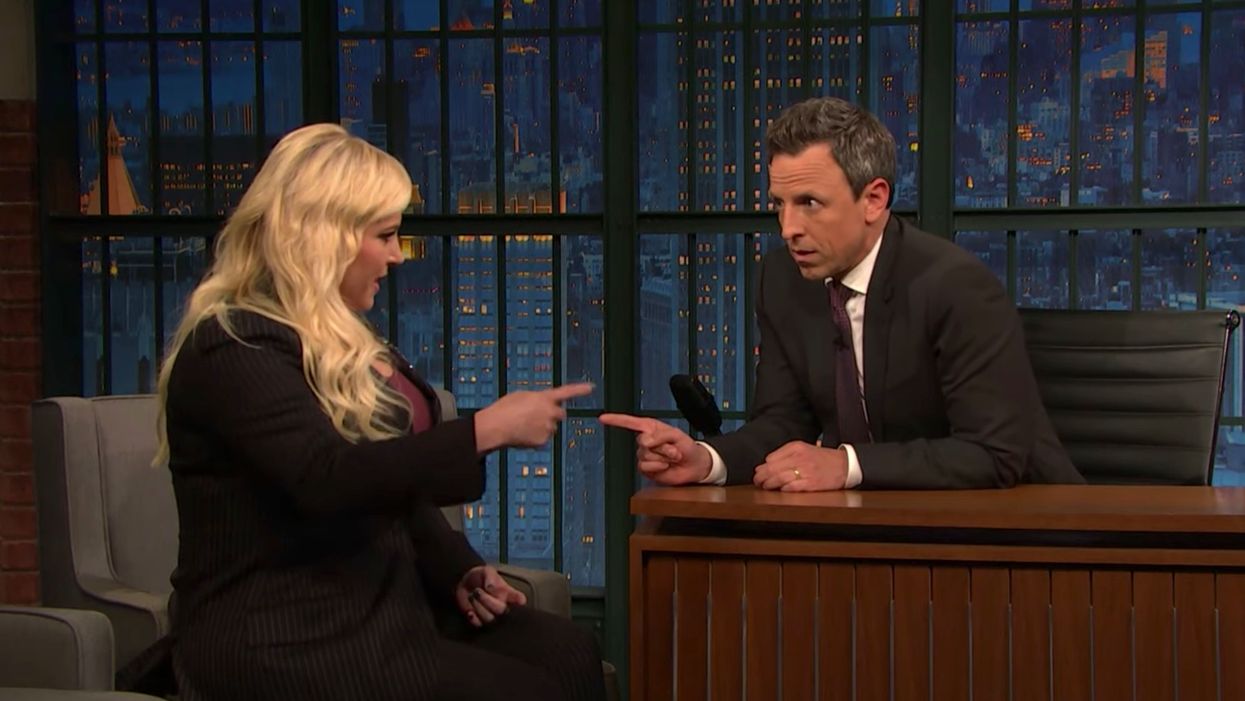 WATCH: Meghan McCain lights up Seth Meyers for defending Rep. Ilhan Omar's rampant anti-Semitism