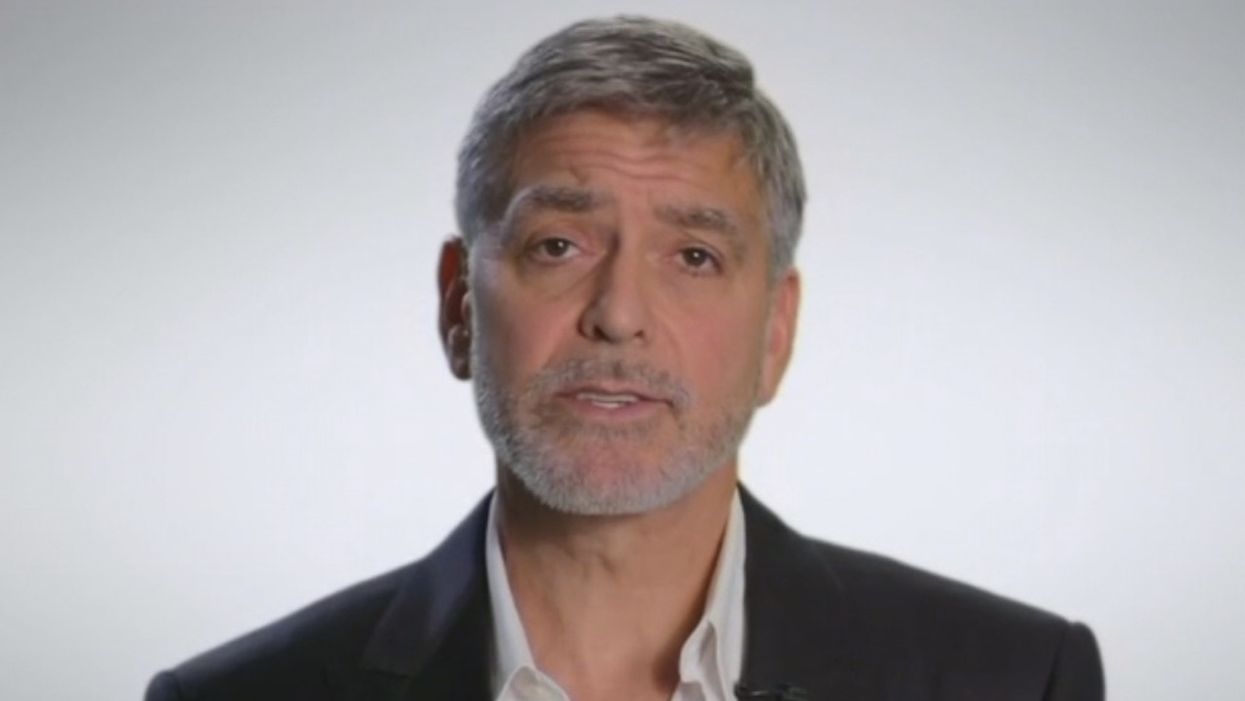 Leftist Hollywood heavyweight George Clooney mocks Trump administration, climate change skeptics as 'dumbf***ing idiots'