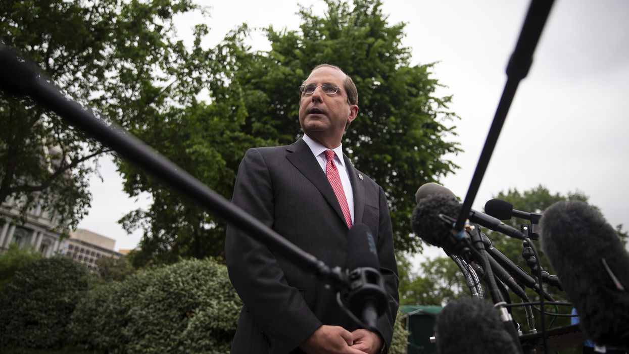 HHS Secretary Alex Azar announces new regulations requiring drugmakers to disclose prices in TV ads