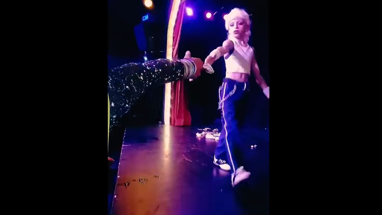 Converse announces new partnership with 11-year-old gay child who is famous for dressing in drag and dancing in gay nightclubs