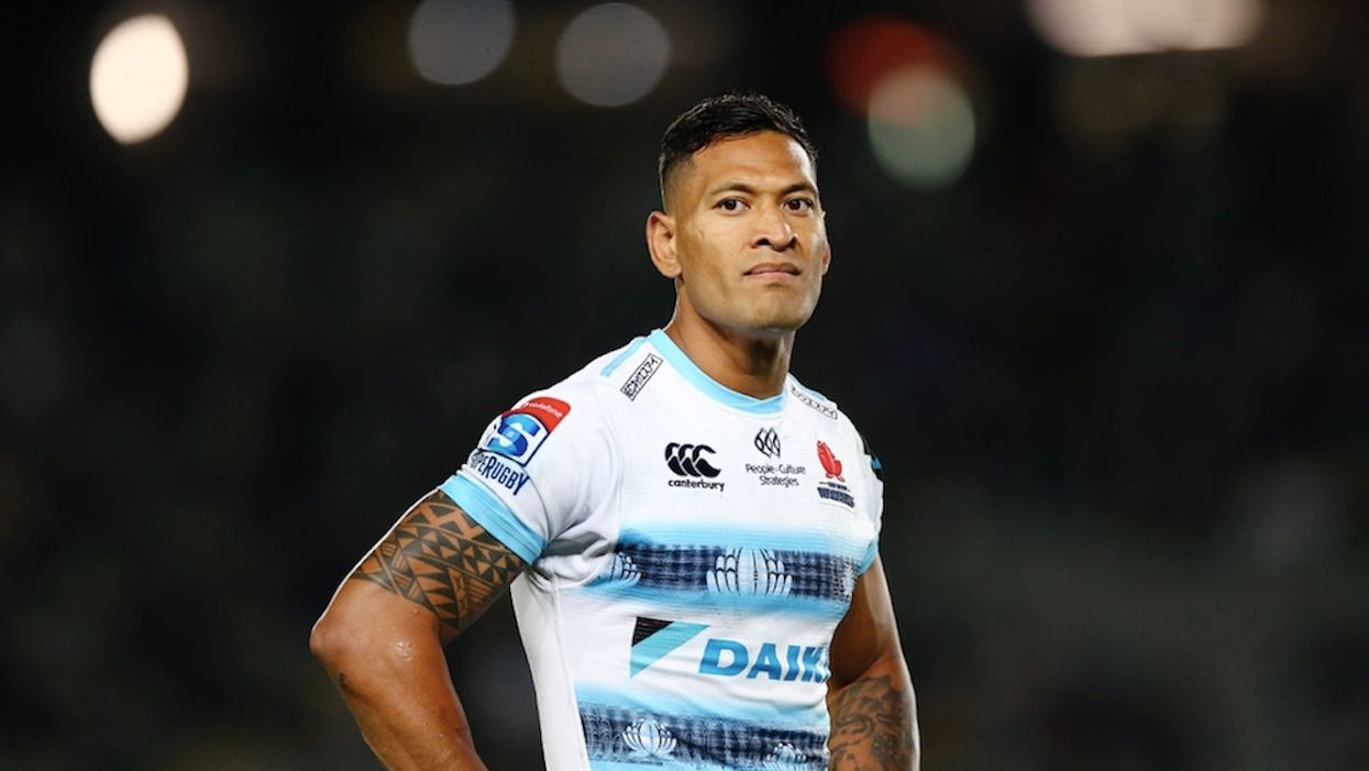 Christian star athlete posts what Bible says about homosexual behavior. Now Rugby Australia wants him gone.