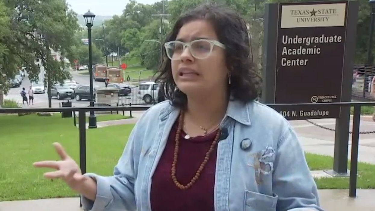 Leftist college student arrested amid MAGA hat altercation is a senator on campus government