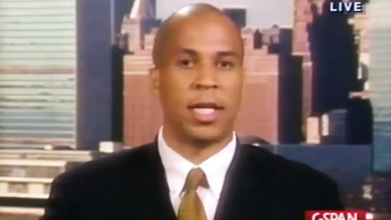 Cory Booker said he would 'ban guns' if he 'had the power' to do so.