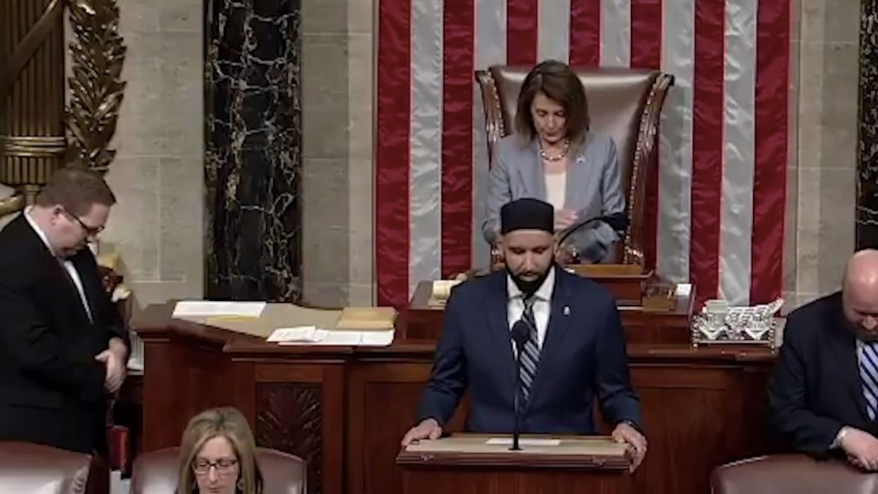 Muslim imam who has accused Israel of 'apartheid,' backed Palestinians prays at US House — after Democrat's invitation