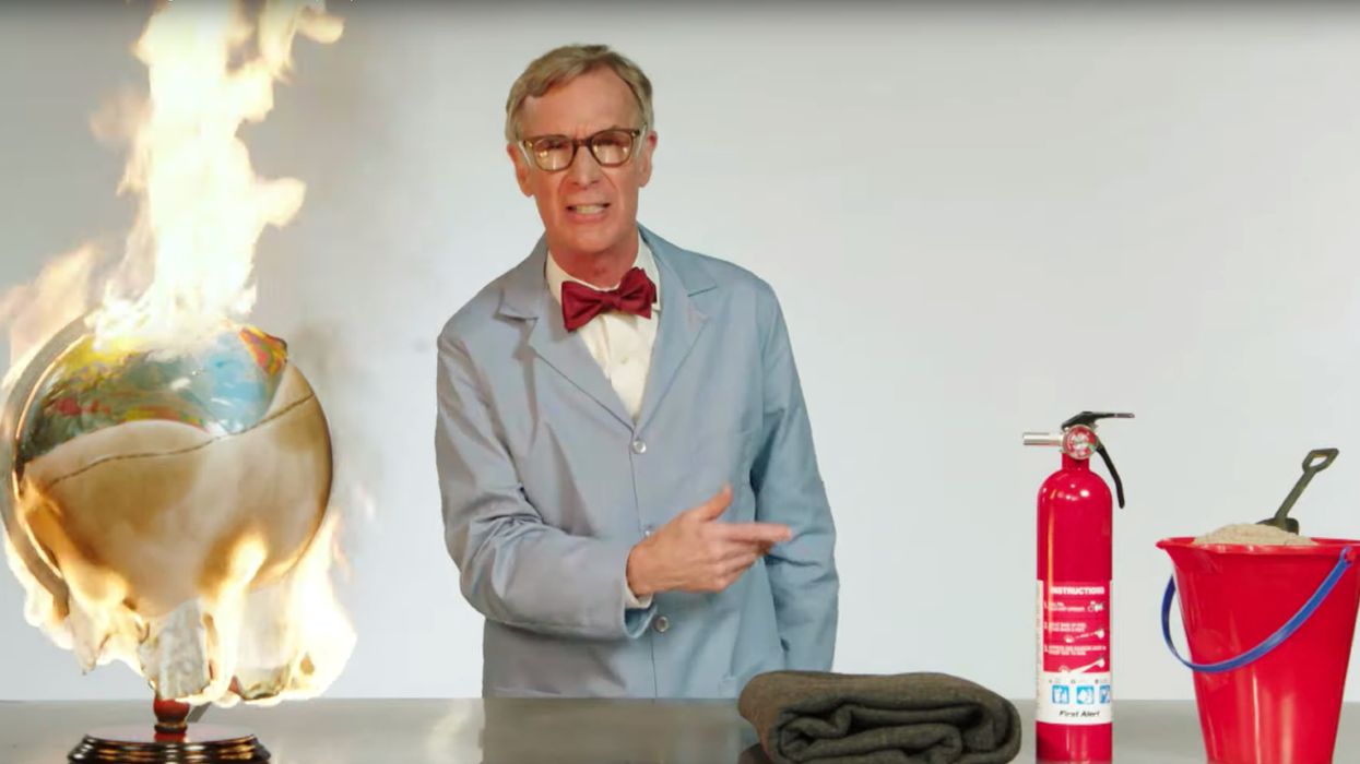 Bill Nye loses it and melts down over climate change, goes on expletive-laden rant during late-night show