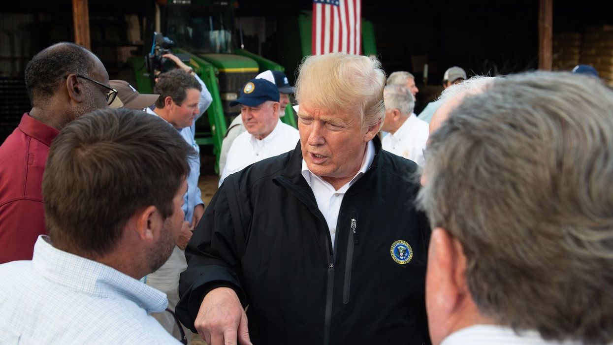 With farmers hit hard by Chinese tariffs in growing trade fight, President Trump plans to give them a $15 billion taxpayer bailout