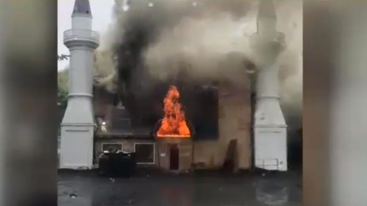 Connecticut mosque was set on fire intentionally, officials say