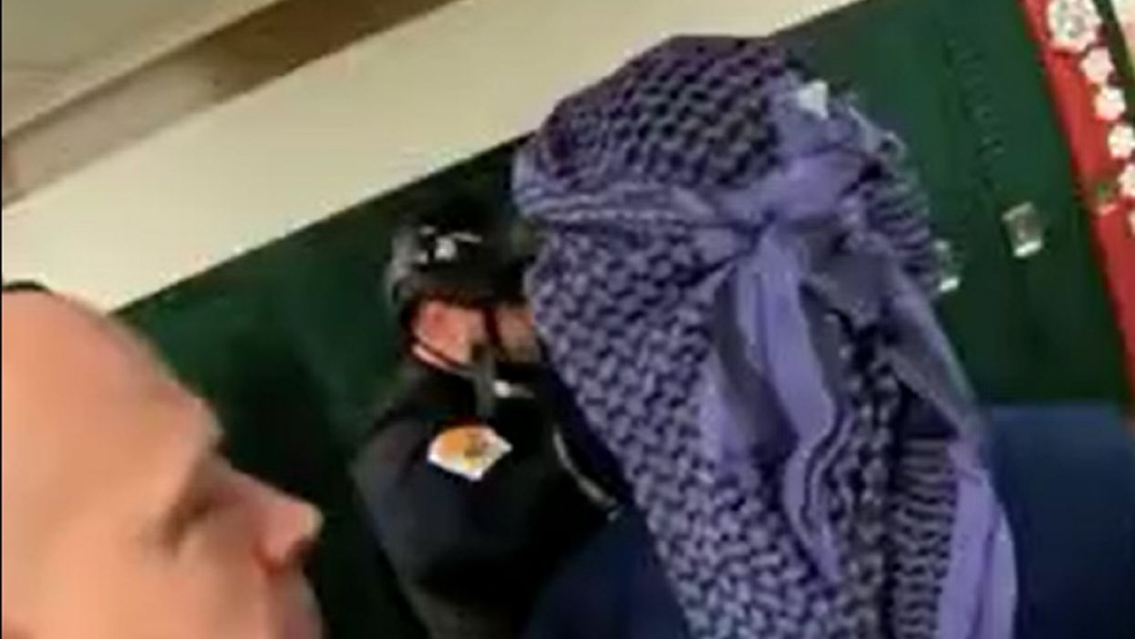 School unapologetic after dressing 'suspect' in Muslim-style headwear for active shooter drill