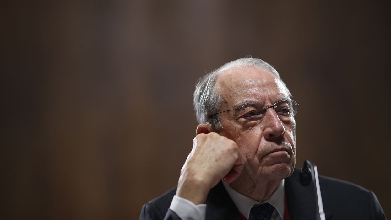Chuck Grassley says he can't believe that President Trump actually thinks that tariffs are good