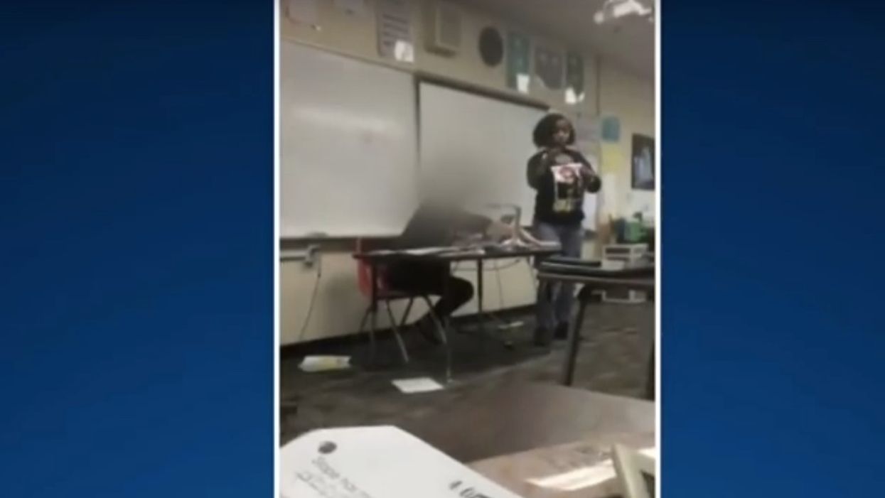 WATCH: 'Mama Bear' parent enters classroom, threatens male students who've allegedly been bullying her daughter