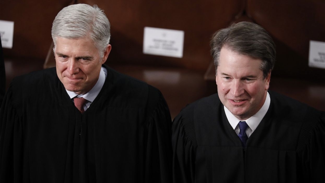 Dem senator threatens 'action' against 'radical' justices Kavanaugh, Gorsuch if they don't back Roe v. Wade