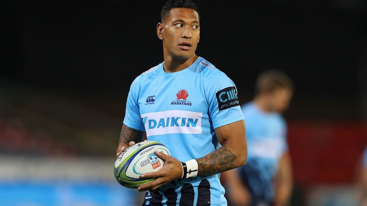 Christian rugby star kicked out of league after posting what Bible says about homosexual behavior