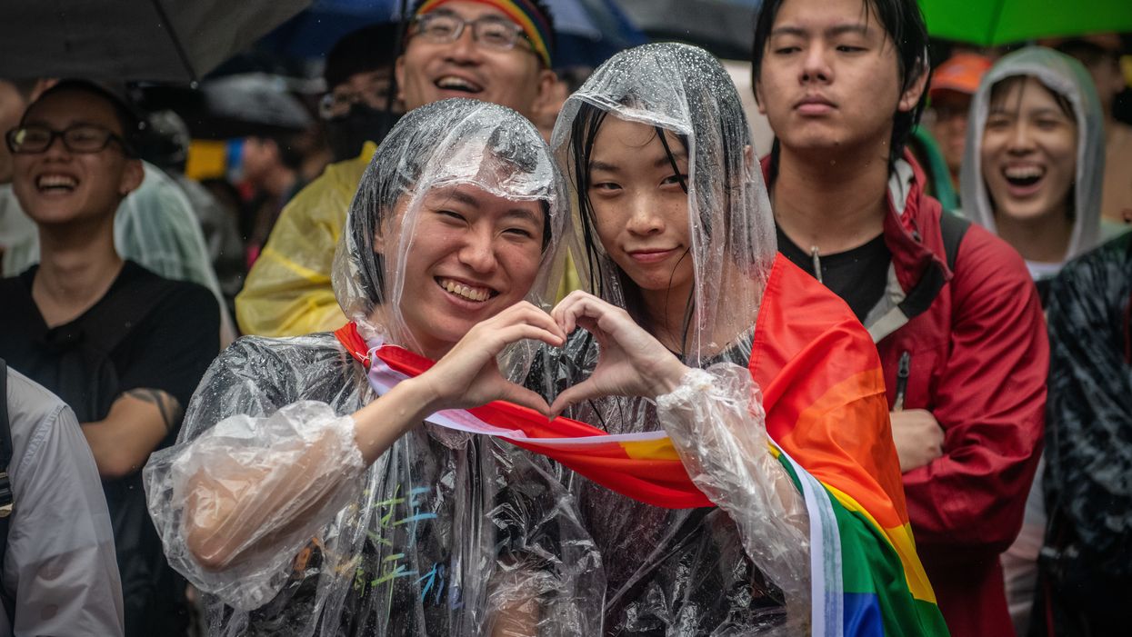 Taiwan becomes the first Asian country to legalize gay marriage