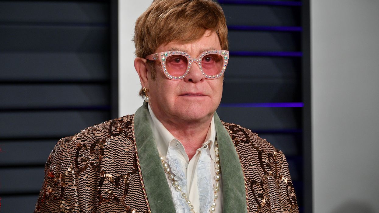 Elton John blasts 'bulls**t' criticism from LGBT community over straight actor portraying him in new movie
