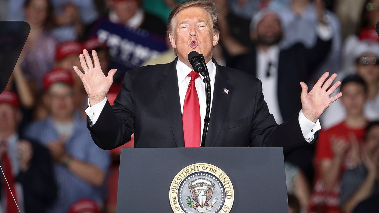 President Trump lashes out at Fox News over Buttigieg town hall during campaign rally