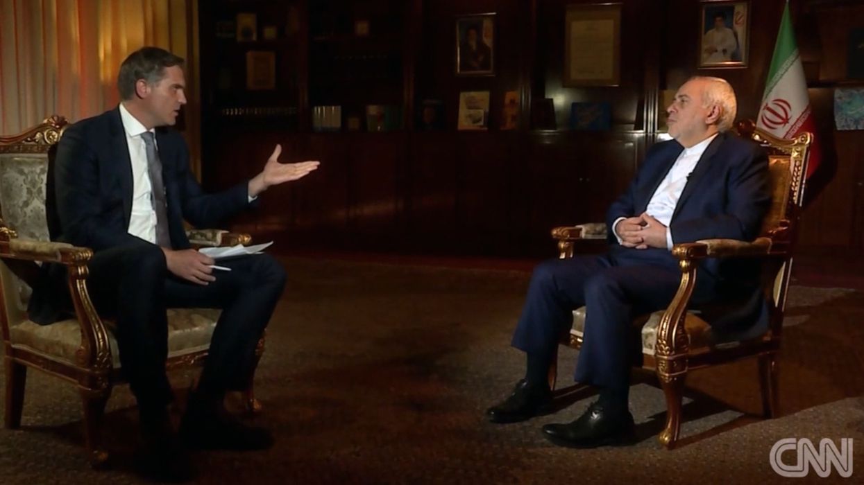 WATCH: Iran Foreign Minister calls US policy 'terrorism', CNN reporter replies with question about Tweets